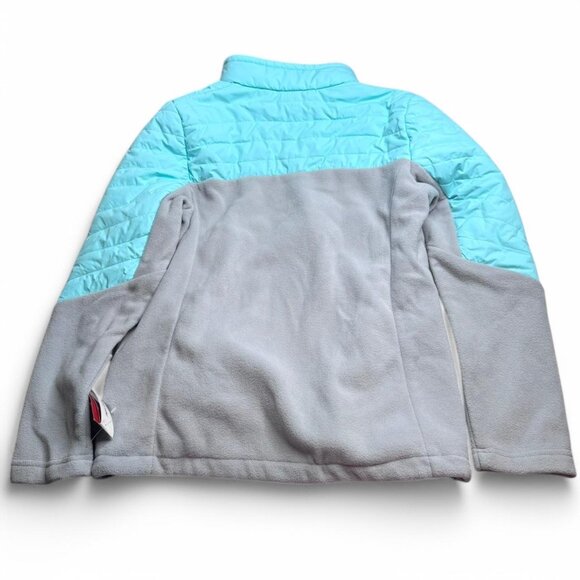 New Balance Quilted Micro Fleece Womens size L Outdoors Hiking Gorpcore Spring - Picture 3 of 5